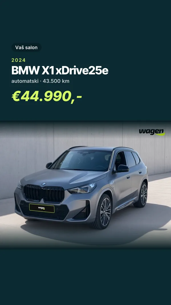 Priča 9:16: 2024 BMW X1 s cijenom